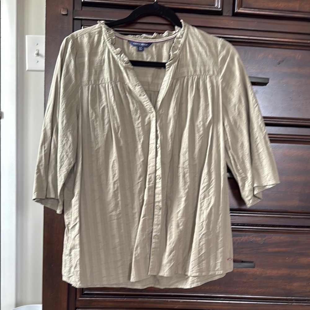 Tommy Hilfiger Women's Beige Top